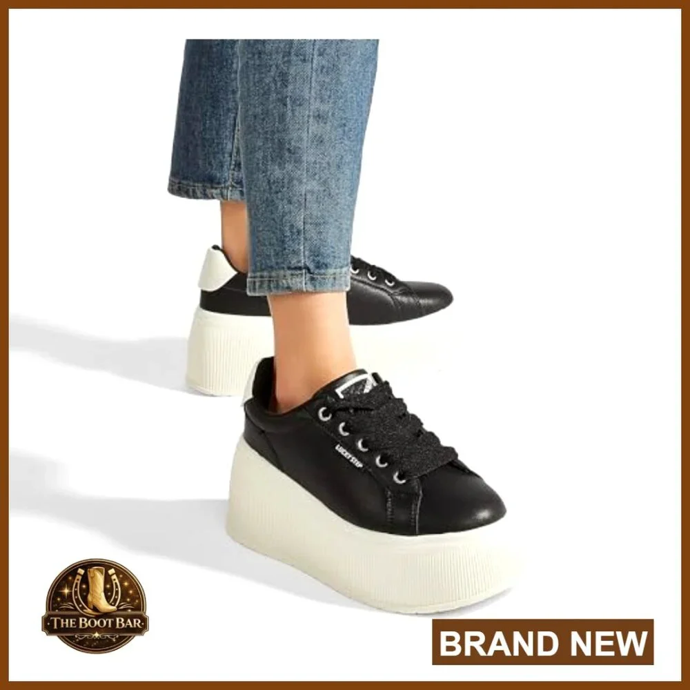 Platform Sneakers Wedge Canvas Casual Low Top Retro Walking Shoes - Picture 2 of 7